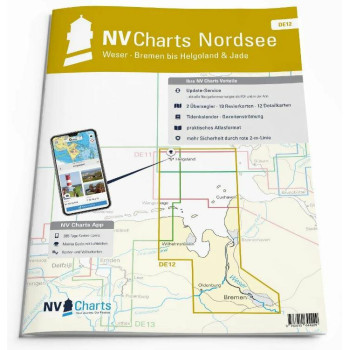 NV Atlas Duitsland DE 12 - Die Weser, Bremen bis Helgoland & Jade