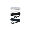 Fenderlijn met oog wit   10mm-2,5m