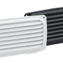 Ventilatierooster 20x10cm Zwart