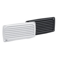 Ventilatierooster 20x10cm wit