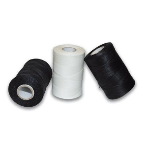 Takelgaren gewaxt 1mm,  40m, bruin