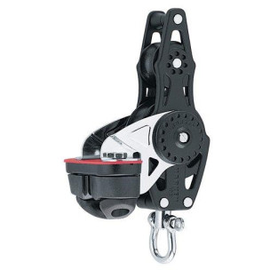 57mm Carbo vioolblok met klem & hondsvot