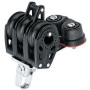 29mm Carbo drieschijfsblok met klem + hv