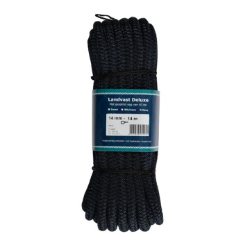Landvast deluxe navy  14mm x14m lus 40cm