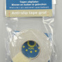 Anti-slip tape grof 25mm x 5m, wit