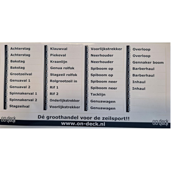 Functie sticker