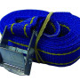 Spanband 4,5m met gesp, blauw