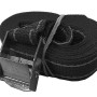 Spanband 2,5m met gesp, zwart