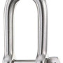 D-sluiting 4mm lang zelfborgend