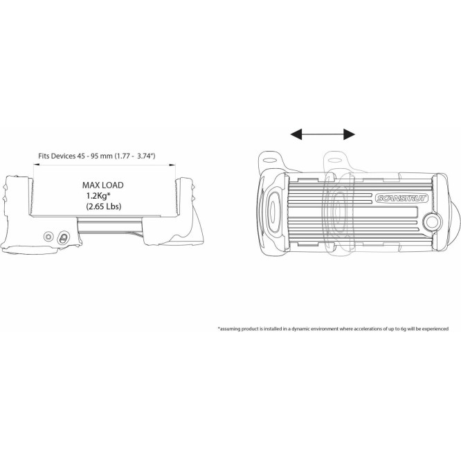 ROKK Mini top universele telefoon houder
