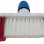 luiwagen wit gepluimd met rode baard