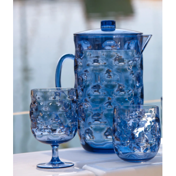 Moon Waterglas Blue