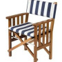 Kussen navy/wit Reg. stoel II