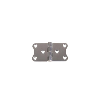 Scharnier rvs 127.5x40x2mm