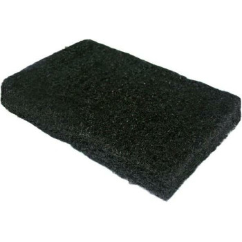Scrub pad grof, groot, zwart