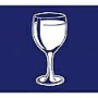 Drinkvlag - 30x45cm wijntje