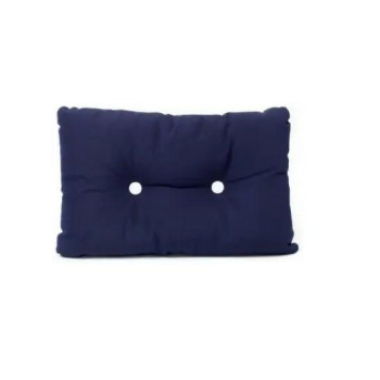 Buitenkussen met knopen Navy