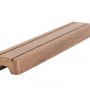 25mm Teak Halfronde traptrede